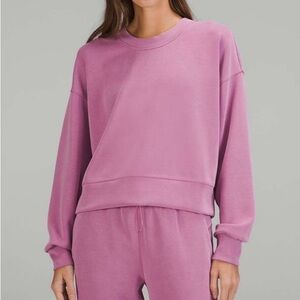Lululemon Perfectly Oversized Cropped Crew *Softstreme